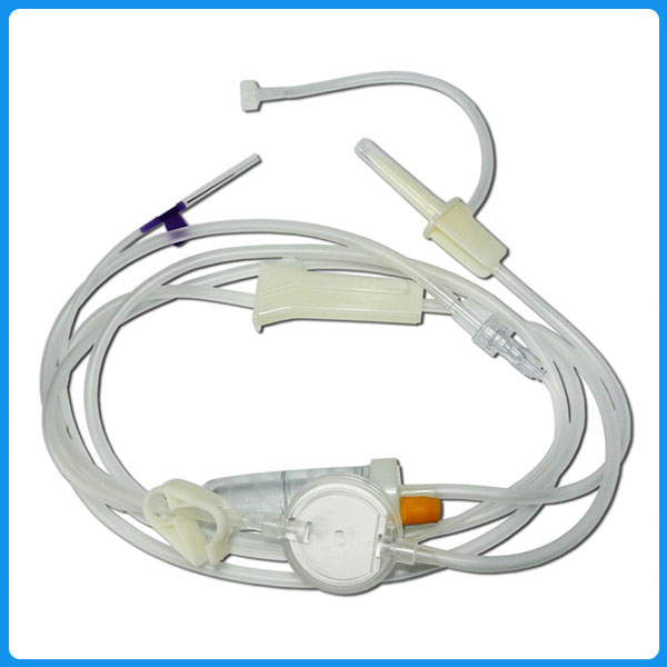 Medical disposable infusion set with precision filter Yikon7-20