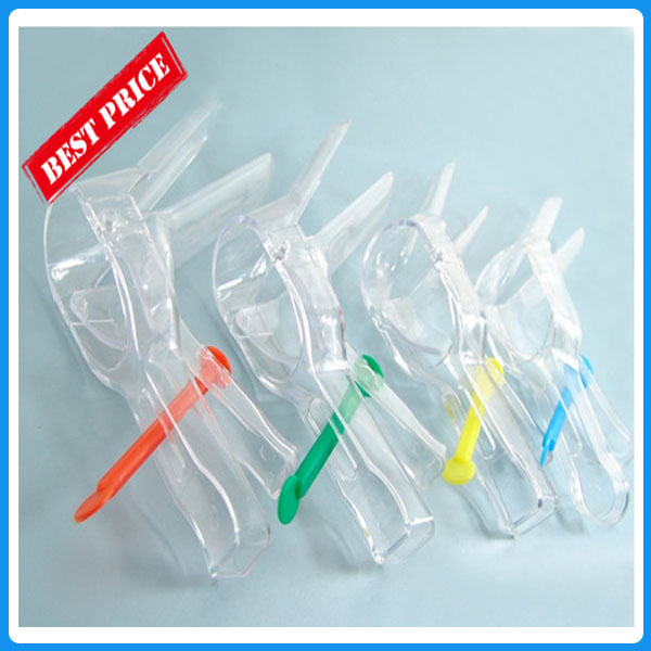 Plastic Vaginal Speculum (central pin ) for Single Use YiKon24-3